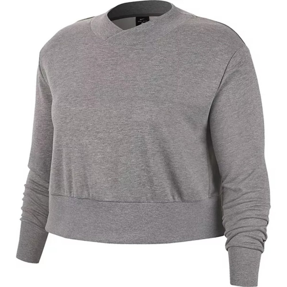 Nike plus size Dri-Fit Fleece Training Top